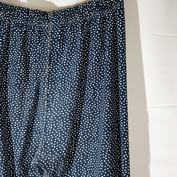 High Waisted Sleep/Loungewear Leggings, Blue and White - Size XLarge - Picture 9 of 13